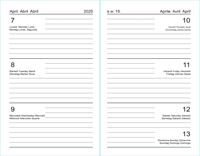 AGENDA SETTIMANALE TASCABILE IN RPET
